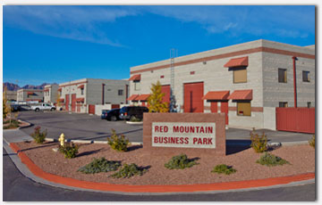 Red Mountain Business Park 1 and 2 by H&H Development, Boulder City, NV, Developer and General Contractor, Business park of office warehouse buildings with residential lofts