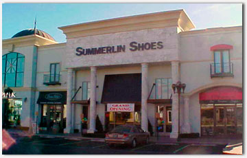 Summerlin Shoe Store, Las Vegas, NV, General Contractor, 2,000 sq. ft. tenant improvement for retail store by H&H Development